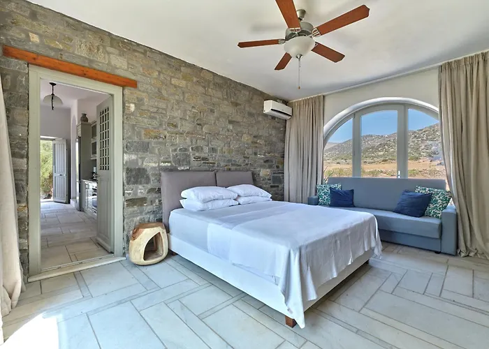 Oscar Villa, 180 Panoramic Sea Views And Pool Villa Aspro Chorio