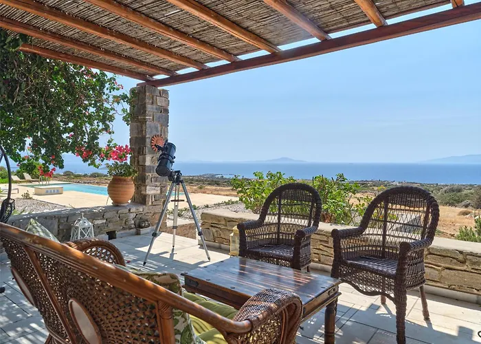 Oscar Villa, 180 Panoramic Sea Views And Pool * Aspro Chorio