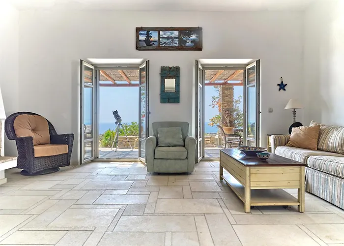 Villa Oscar Villa, 180 Panoramic Sea Views And Pool Aspro Chorio